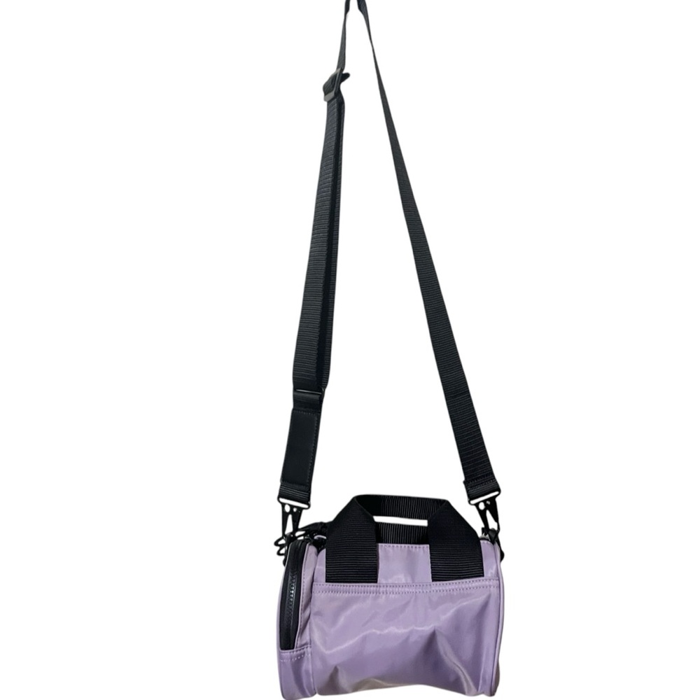 !!SOLD!! FABLETICS LILAC MINI TOTE BAG CROSSBODY PURSE NYLON SHOULDER GYM - Picture 3 of 16